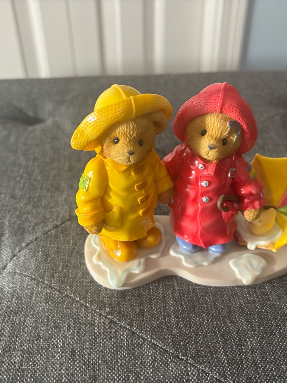 Cherished Teddies Joey & Lindsey "We Can Weather Any Storm Together" 1999 - Picture 3 of 16
